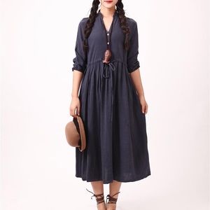 Boho Cotton/linen dress